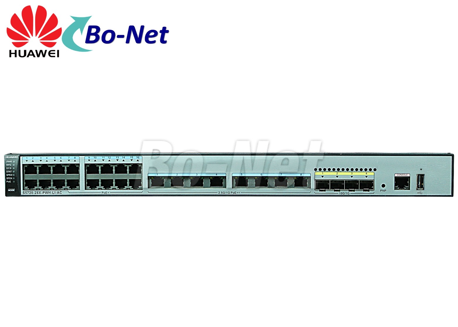 126Mpps SFP Gigabit Ethernet POE Switch S5720-28X-PWH-LI-AC