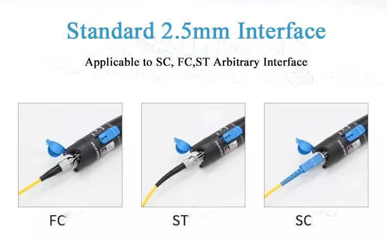 650nm Fiber Visual Fault Locator 1mW 5mW 10mW 20mW 30mW 50mW