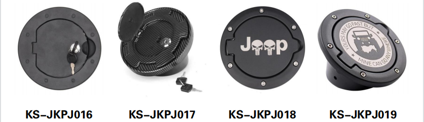 Car Fuel tank cover Locking Car Exterior Accessories for 2007-2018 Jeep Wrangler