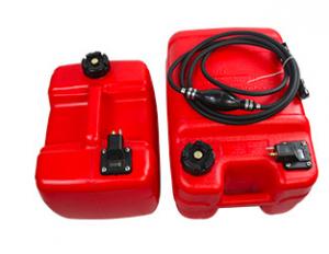 China 12L 24L HDPE Plastic Marine Fuel Tank With Hose And Nozzle on sale