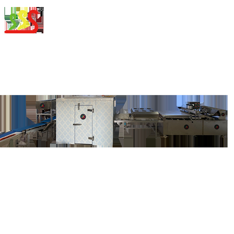 Plc Control System Full Automatic Tortilla Production Line With Labeling Machine