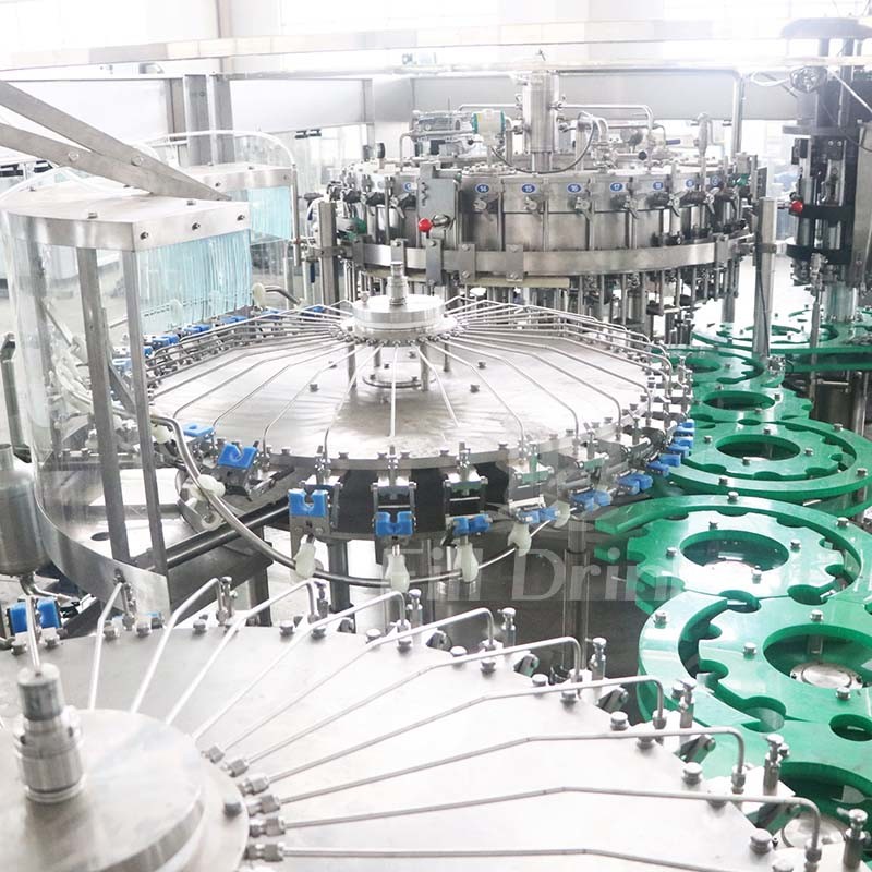 5000BPH Beer Bottle Filling Equipment Balanced Pressure Flow Filling Valve
