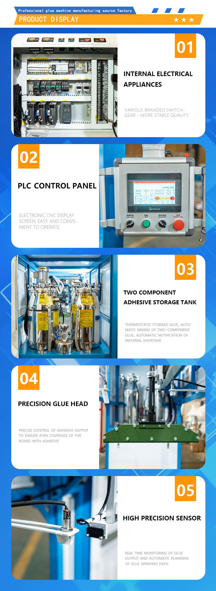 Integrated Fully intelligent glue pouring machine for veneer and adhesive coating of woodworking boards