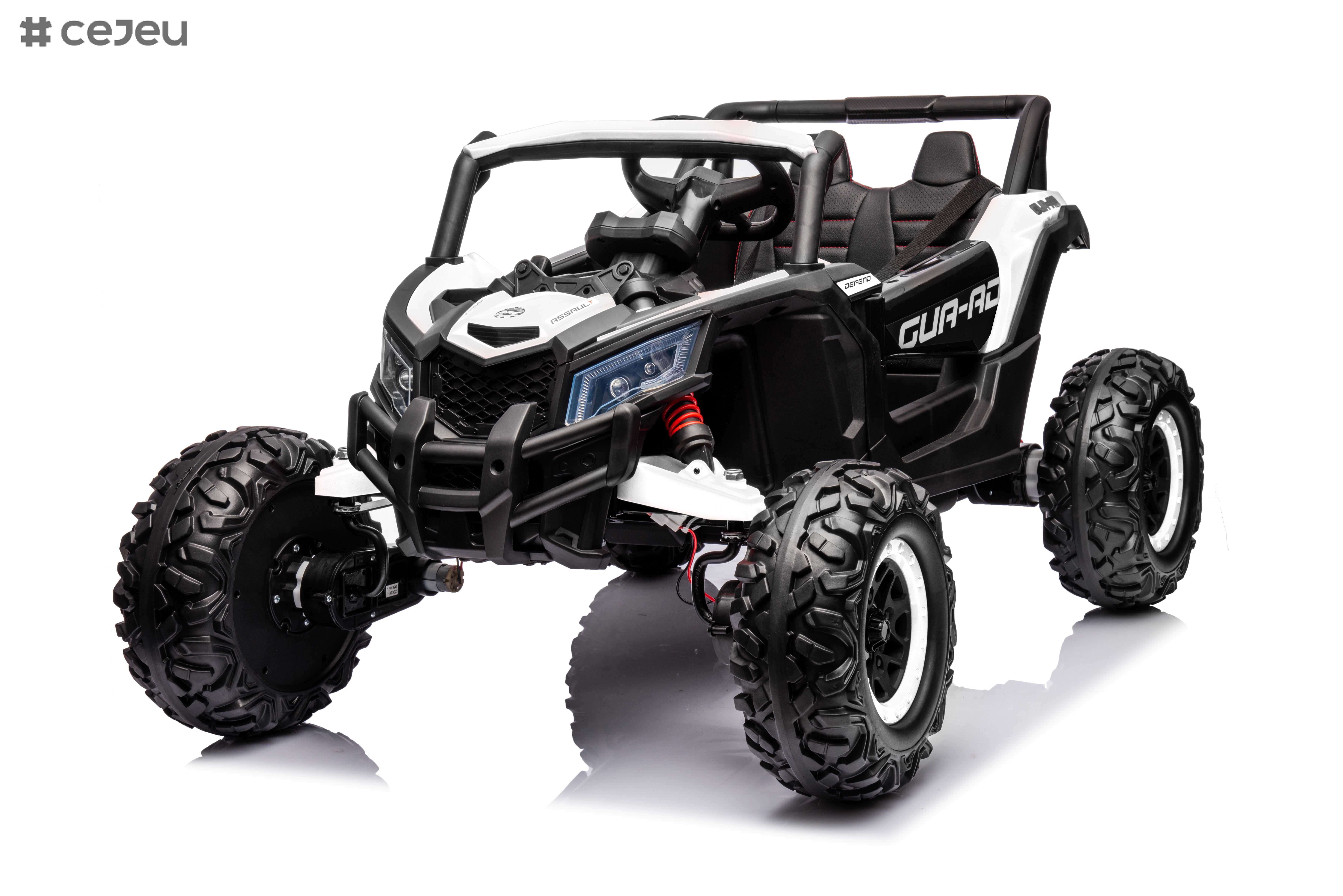 12V Battery Powered Ride on UTV w/ Remote Control, Adjustable Speed & Storage Trunk, Electric Toy Car for Kids