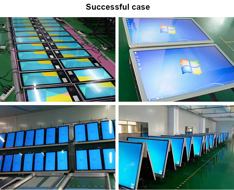Wall mount 55 inch android wifi network kiosk touch screen mall digital signage totem smart TV