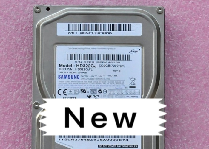 HD322GJ 320G 3.5'' Samsung Laptop Hard Disk , Samsung Hard Disc Serial Port 7200rpm