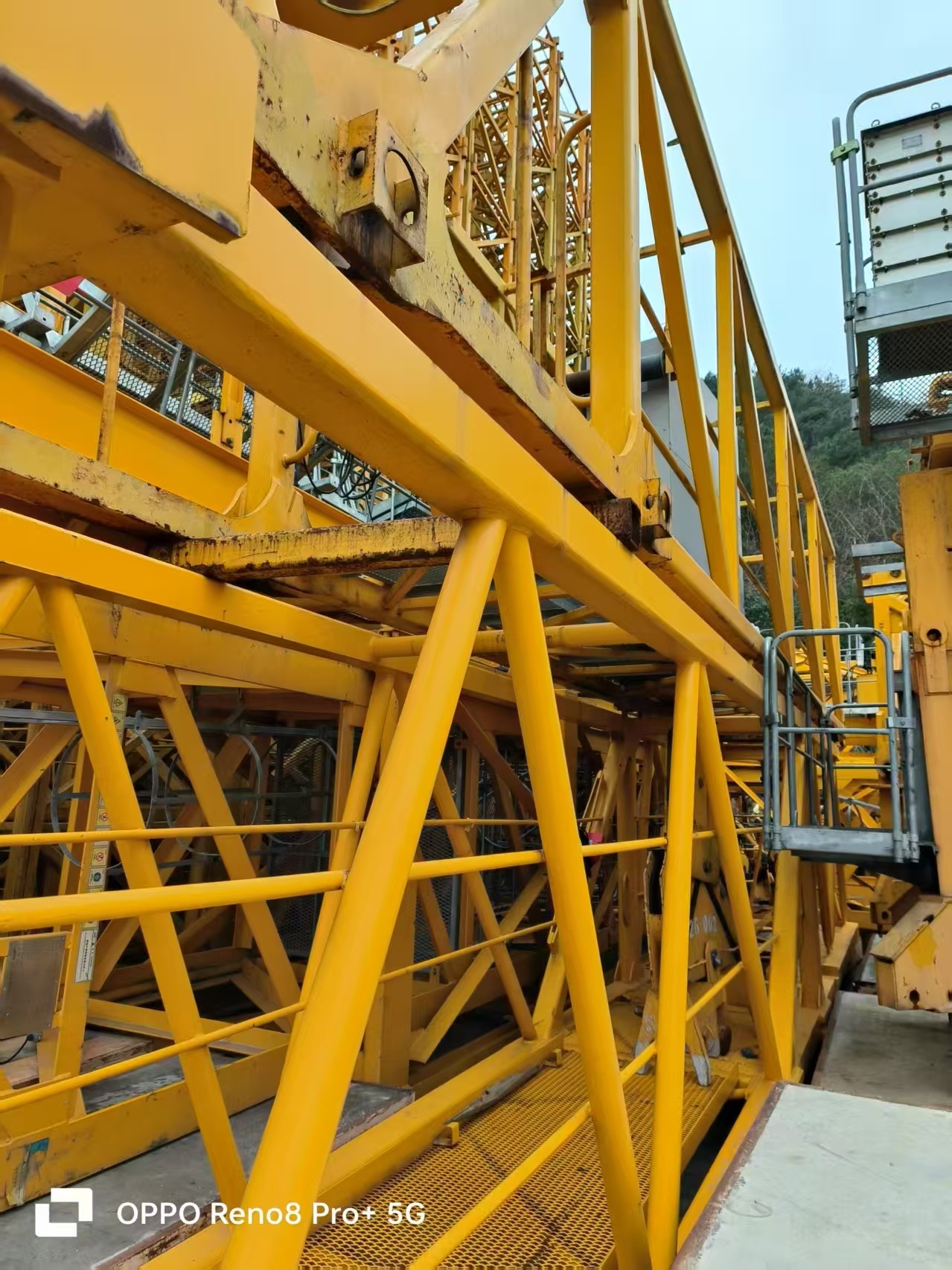 2019 (7020-12) Tower Crane 50-100m Maximum Lifting Height 12t Max Loadfor Sale