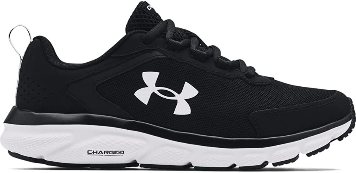 PU Canvas Upper Womens Under Armour Charged Assert 9 Running Shoes