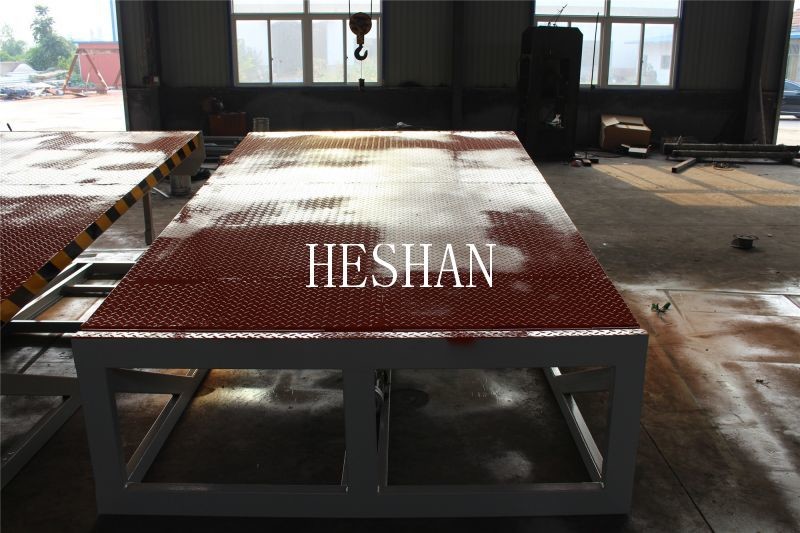Mechanical Loading Dock Leveler Customized For Warehouse Logistics Bay