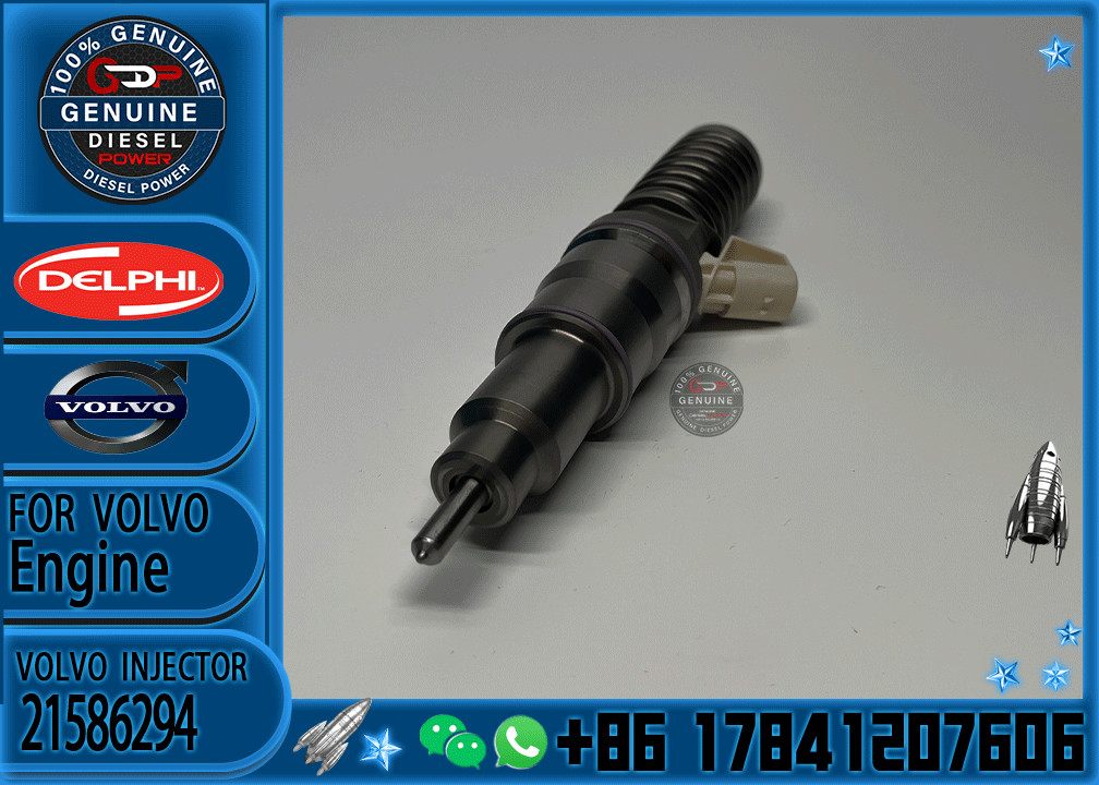 High quality Excavator parts BEBE4C10001 diesel fuel injector 3803848 21586294 3801439 for Excavator injector