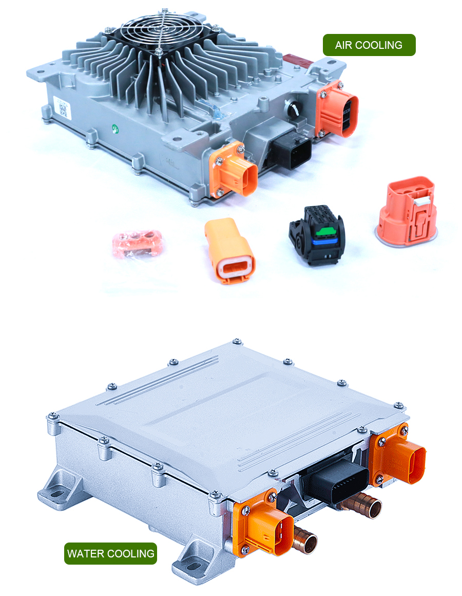 Air/Water Cooled On Board Charger for Electric Cars with IP67 Rating and 50V-99V Output