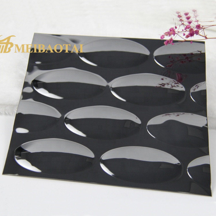 LISCO Embossed Stainless Steel Sheet , 304 Ss Mirror Finish Sheet 3m Length