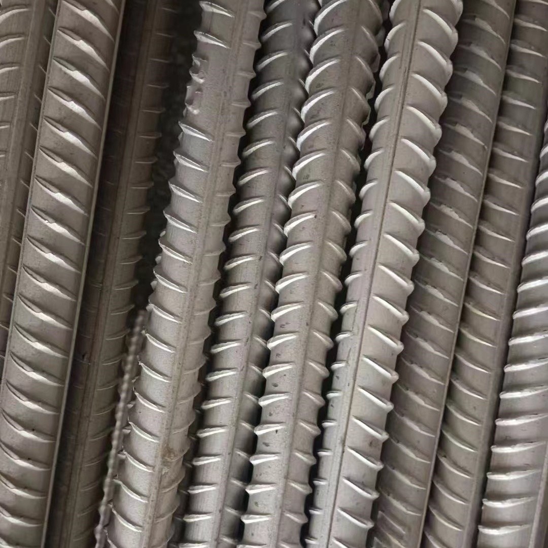SUS304 DIN1.4301 Stainless Steel Threaded Rod Ribbed Bar Diameter 16mm Length 6000mm