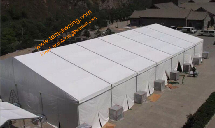 Wind Resistant 100km/h Workshop Tent Aluminum Structure Waterproof Marquee Tents