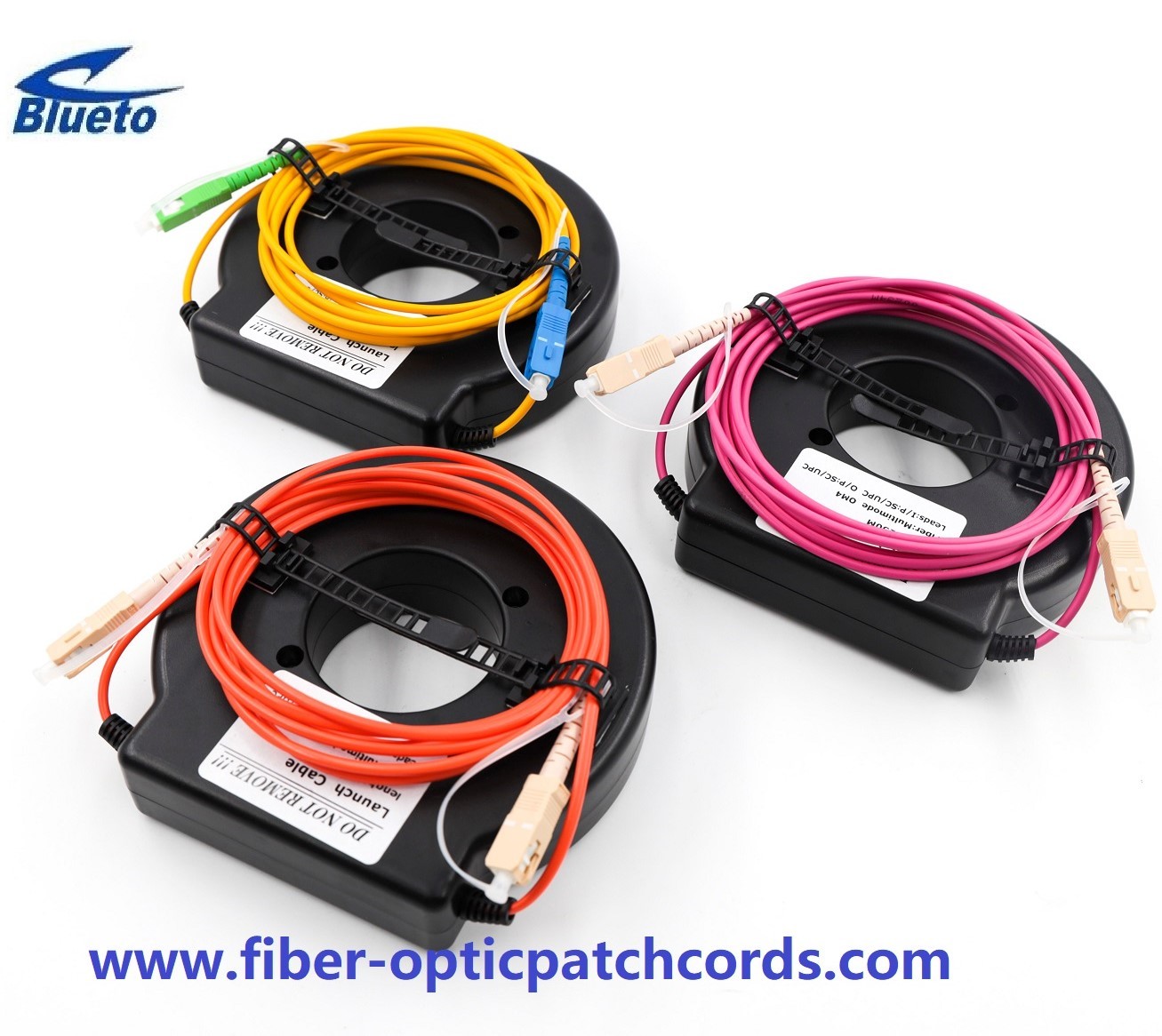 OTDR Lunch Cable E2000/APC-LC/APC 1km SM Fiber Optic Test Cable Small Box E2000 APC To LC APC OTDR