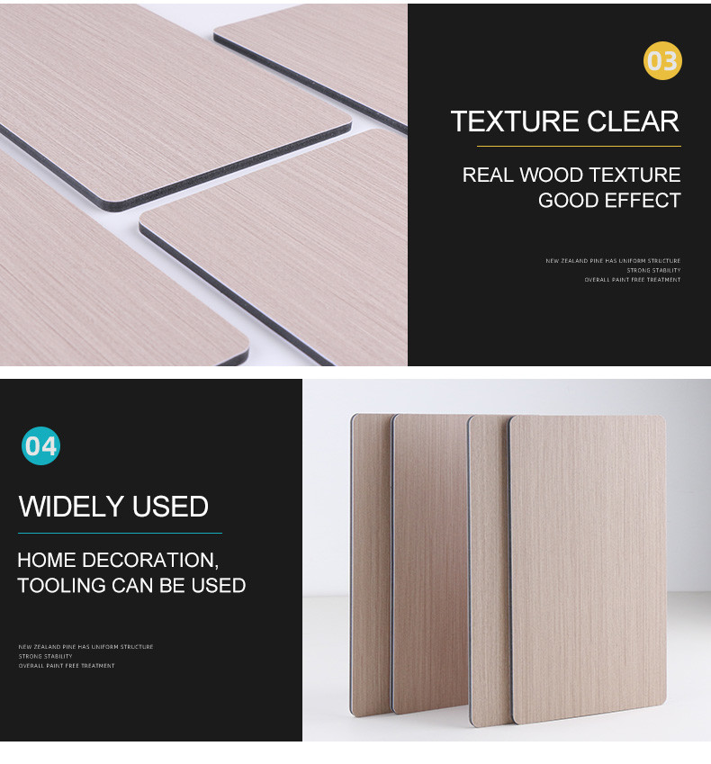 Economic Interior Decoration Wall Panel Bamboo Charcoal Wood Veneer Board OEM