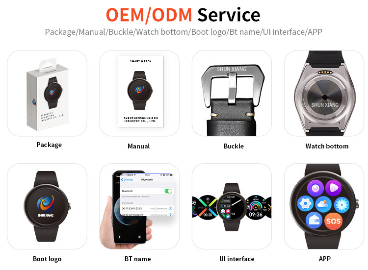 ET580 Smart Watch 2.04 Inch AMOLED SOS Heart Rate Uric Acid BML Smartwatch