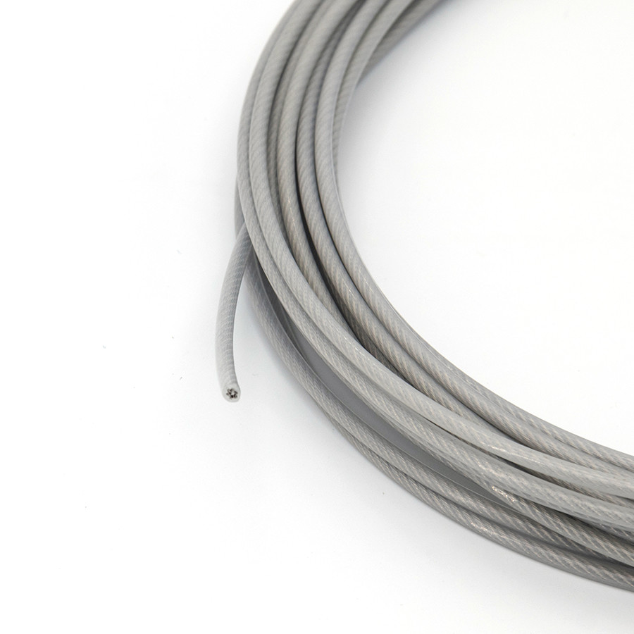 Stainless Steel Wire Rope 7x19 4mm - 10mm With PVC Sheath For Rigging