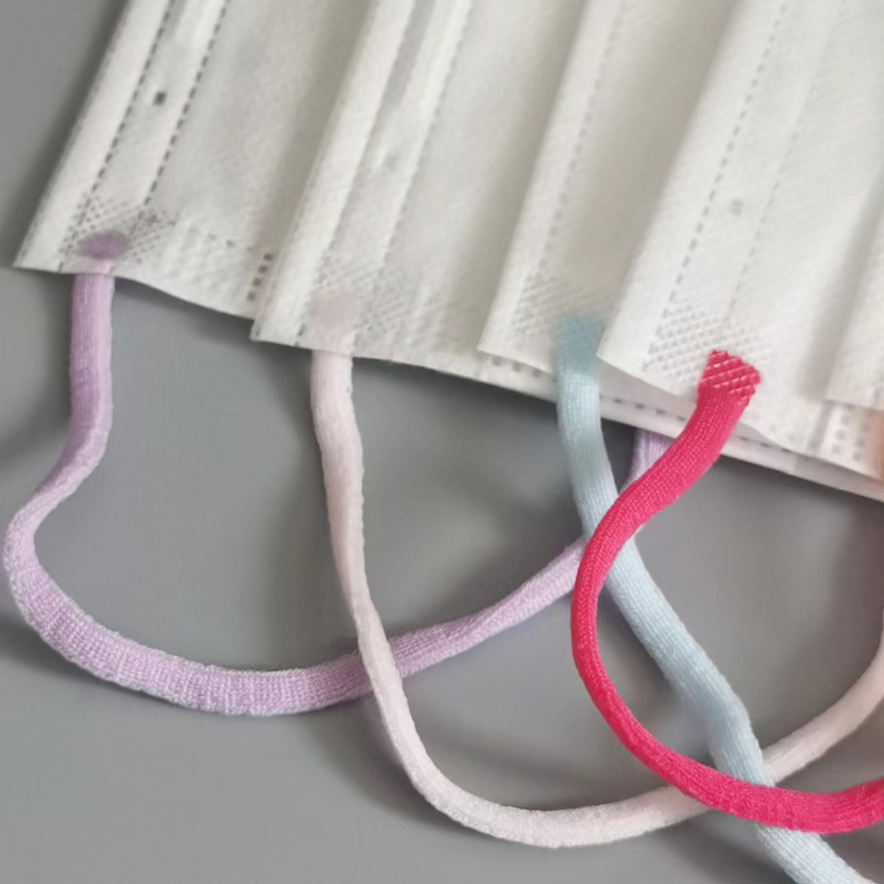 Stretchy Thin Soft Elastic Ear Loops Rope For Face Mask 5mm