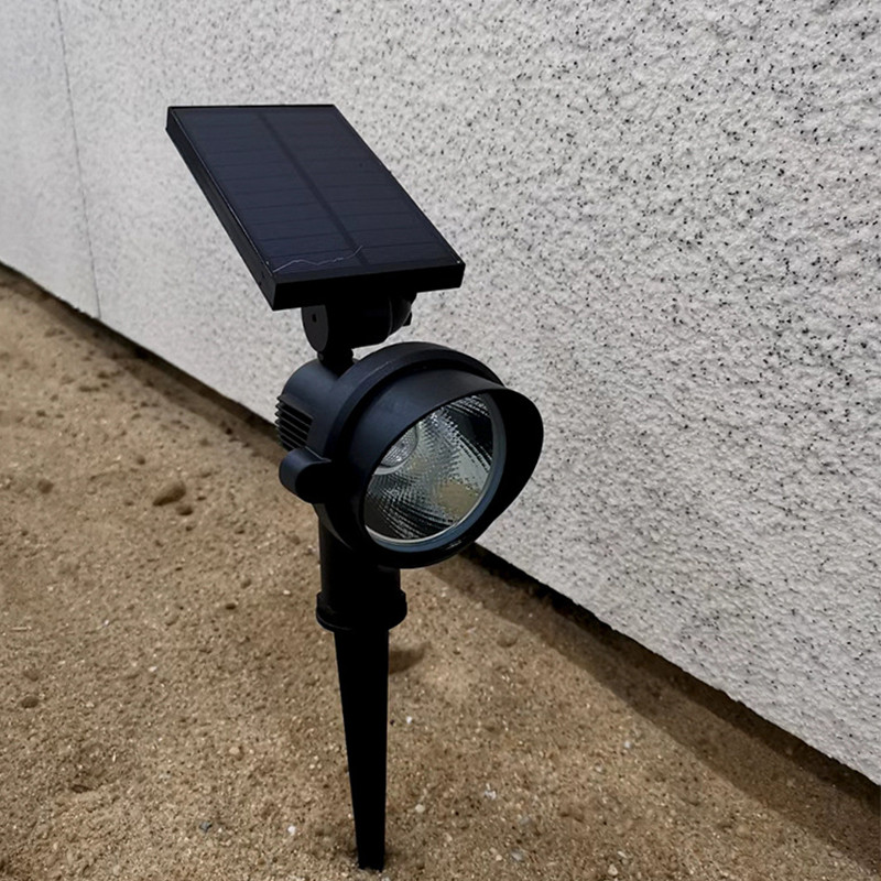 5W Solar Powered Ground Flood Lights IP65 Waterproof 3.2V Park Road Stadium Sports Field