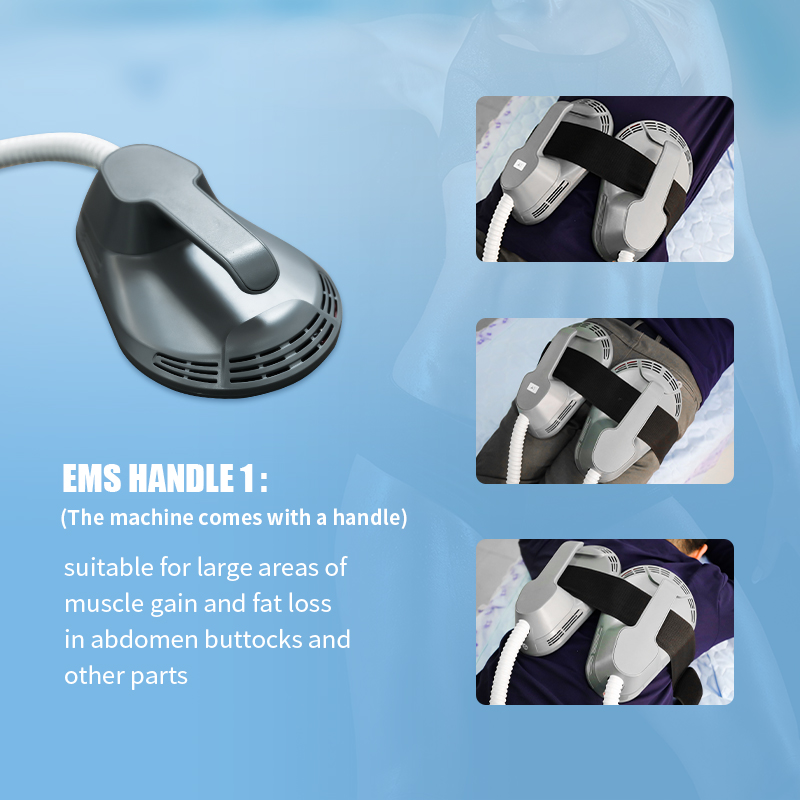 Dual Handles Body Slimming / Fat Burning Machine ABS For Muscle Toning Various Plugs Type