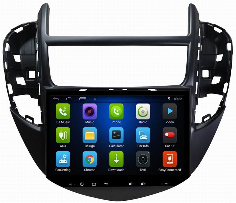 Ouchuangbo car radio video android 8.1 for Chevrolet Trax 2014 with capacitance multiple touch screen gps navigation