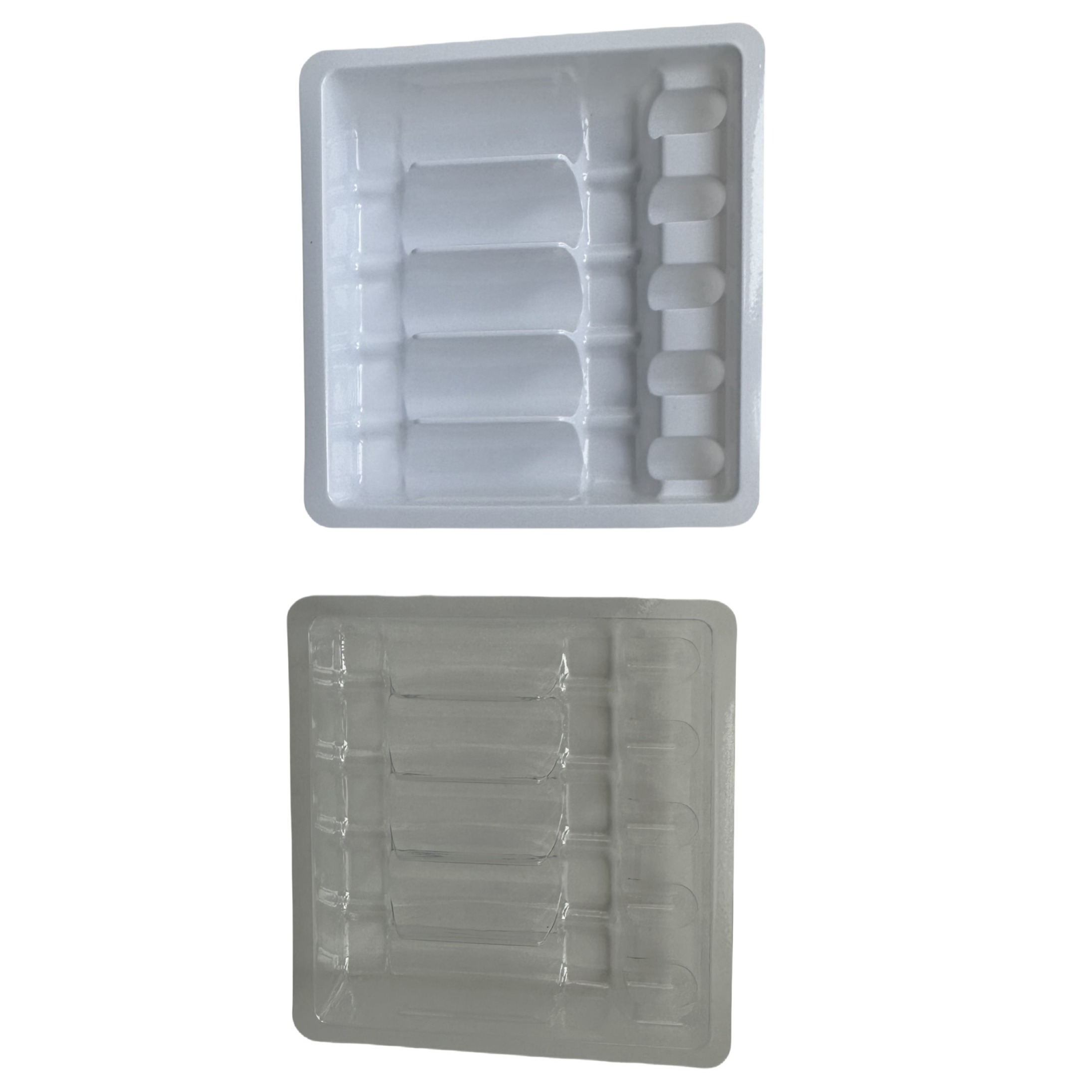 Shock-proof Non-toxic 1ml~10ml PET Ampoule Water Injection Tray