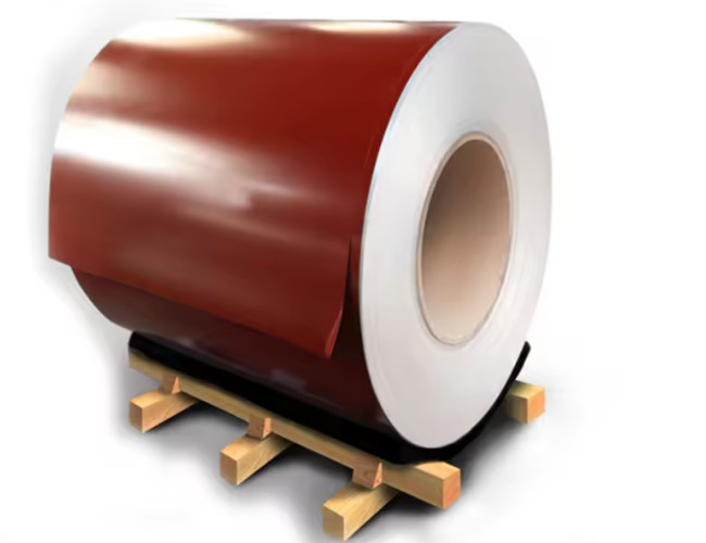 Stone Pattern PPGI Colour Coated Sheet Galvanized Steel Coil PVDF
