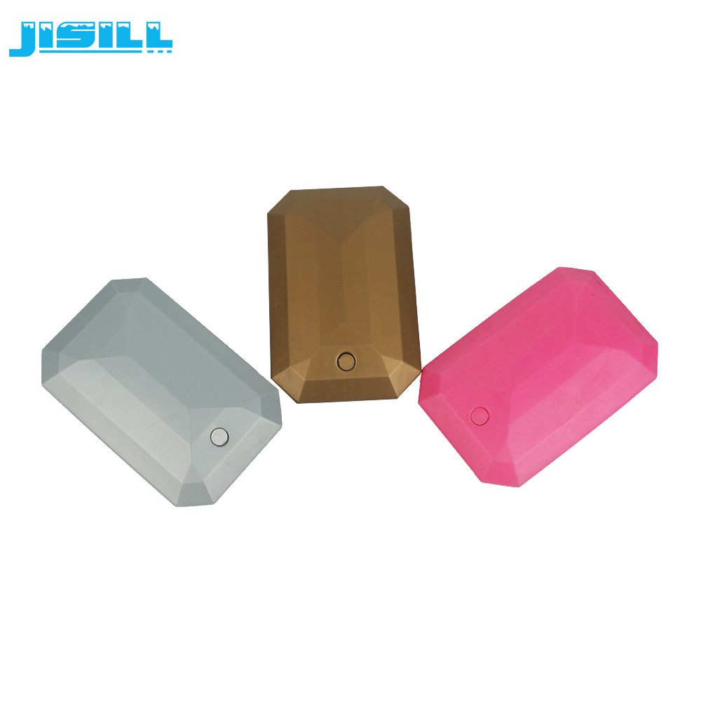 Irregular Shape Fan Ice Pack Freezer Ice Blocks Food Safe Plastic Material