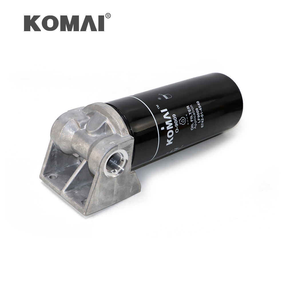 Komatsu 6D114E Cummins C8.3 QSL9 Engine P553000 LF9009 Lube Oil Filter Head