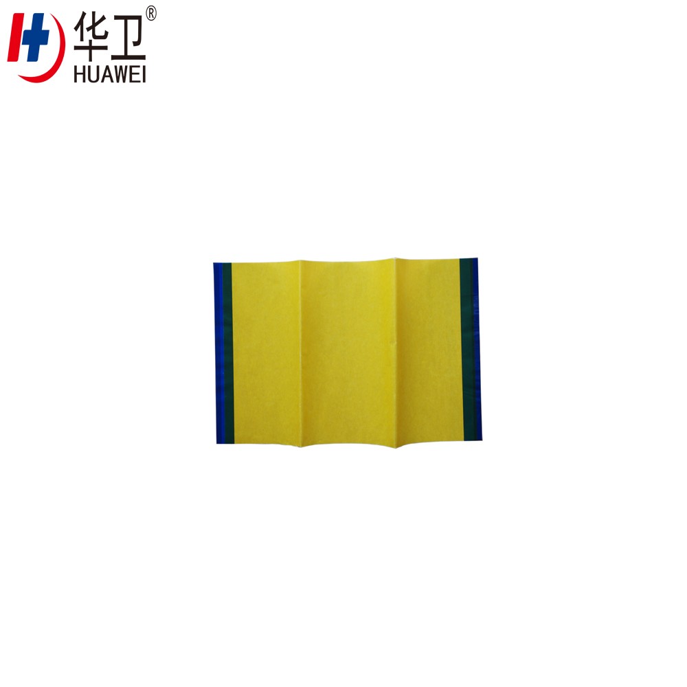 PU Surgical incision dressing with Iodine, disposable surgical drape with Iodine 30*45cm