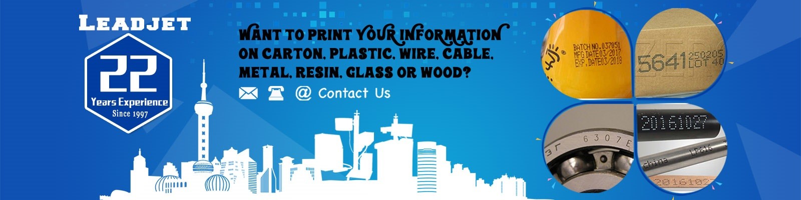CE Leadjet Inkjet Coding Machine Batch Expiry Date Lot Number Inkjet Printer