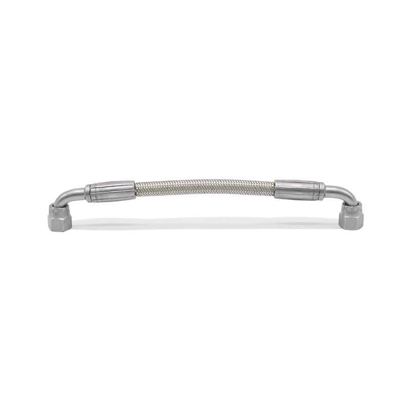 1/4" I.D. Stainless Steel 304 PTFE PTFE Braided Hose With 04 JIC Female