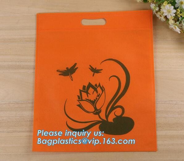 High quality promotion shopping bag printing logo recycle foldable gift non woven bag, logo printed reusable cheap shopp