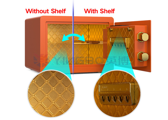 Colorful Home Safe Box Fingerprint Lock Security Safe Box YB/SC-25#---30#