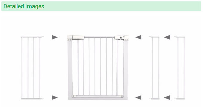 Baby Safety Product Child Baby Safety Door Fence Guardrail Home Safety Item