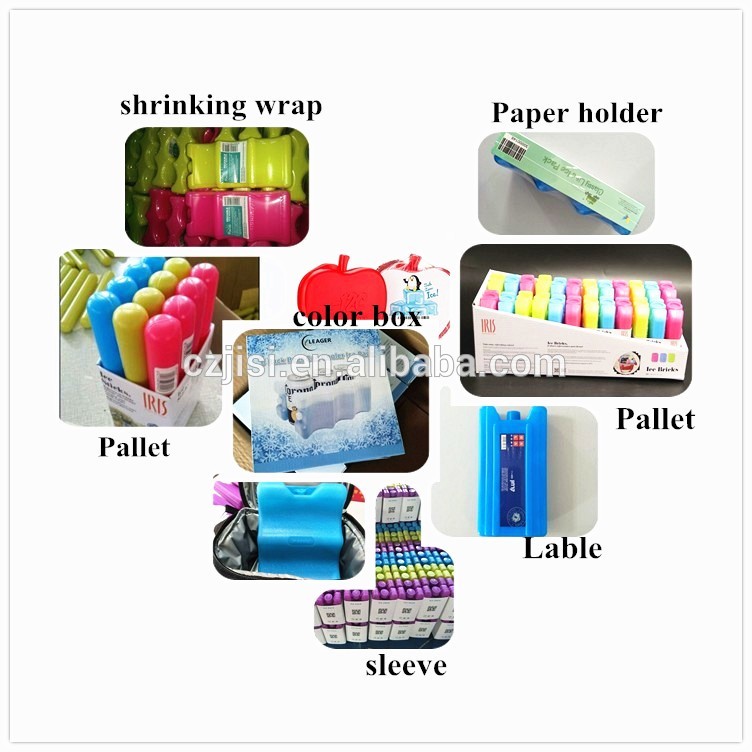 1000 G Blue Freezer Ice Blocks Easy Operation Fit For Launch Bag And Cooler Bag