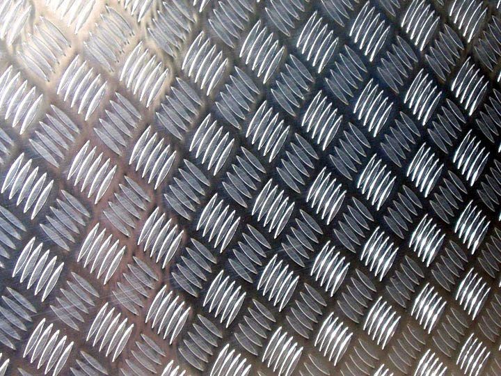 Custom Diamond Aluminum Tread Sheet 3003 H224 Aluminum Checkered Plate