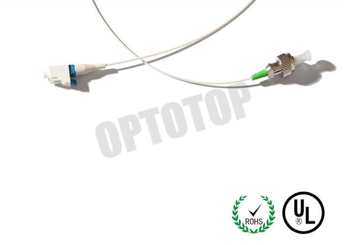 SM FC LC Optical Patch Cord 0.9mm Plastic Package With FC / UPC Connector