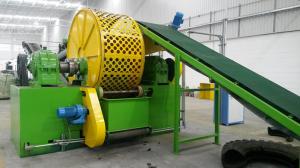 Buy cheap Two Shaft Tire Recycling Machine Compact Structure Tyre Shredding Machine product