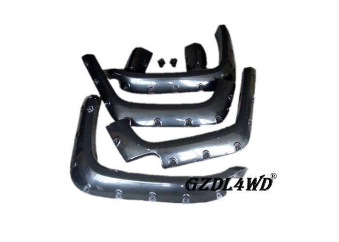 Textured Black Fender Flares , 4x4 Toyota FJ Cruiser Wheel Well Flares 2007 - 2014