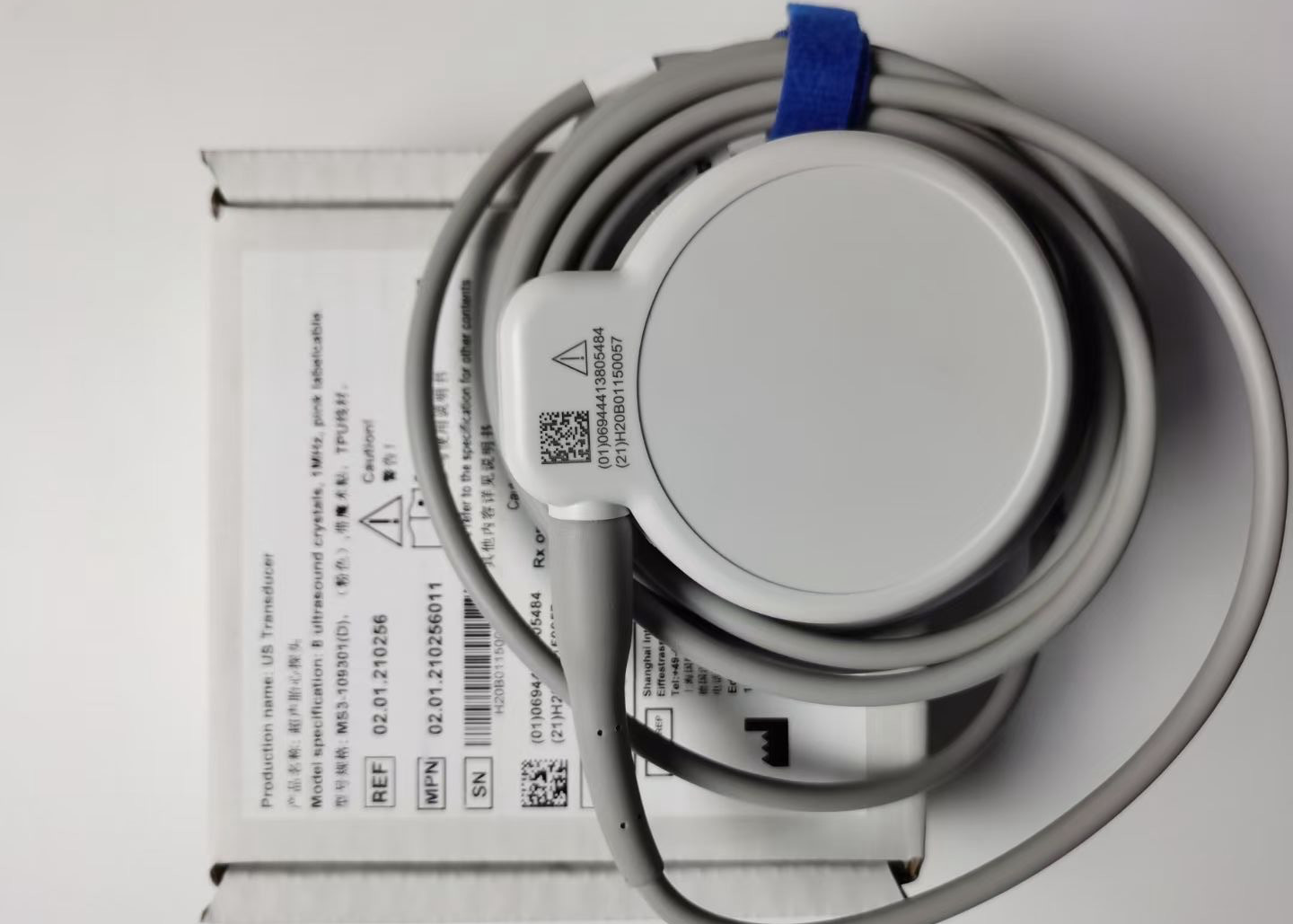 EDAN F6 Fetal Monitor Transducer MS3-109301 Double Slot 4 Pin Waterproof IPX8
