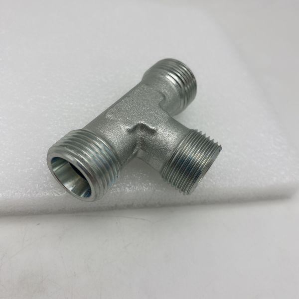 Cnc Machine Hydraulic Branch Tee Npt Female Connector Pipe Fitting