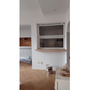 Fruit Tree Facing Folding Window Configuration Framing Blossom Seasons and