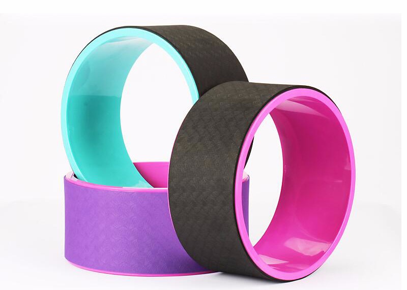 5.12in High Density Extra Large Yoga Wheel Back Crack Ore Training Exercise