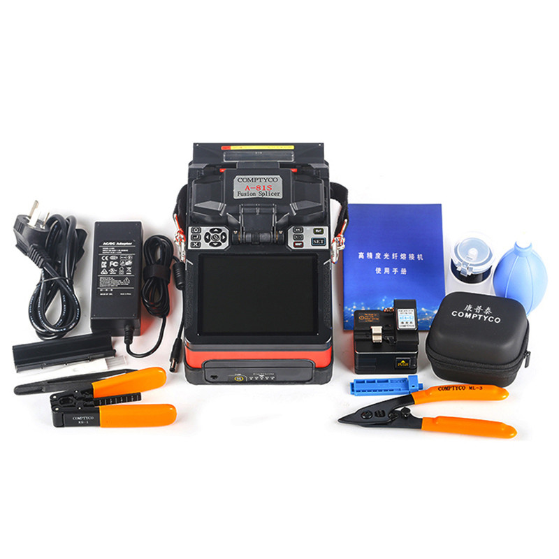 Single Core Optical Fiber Fusion Splicer , FTTH A-81S Fusion Splicer