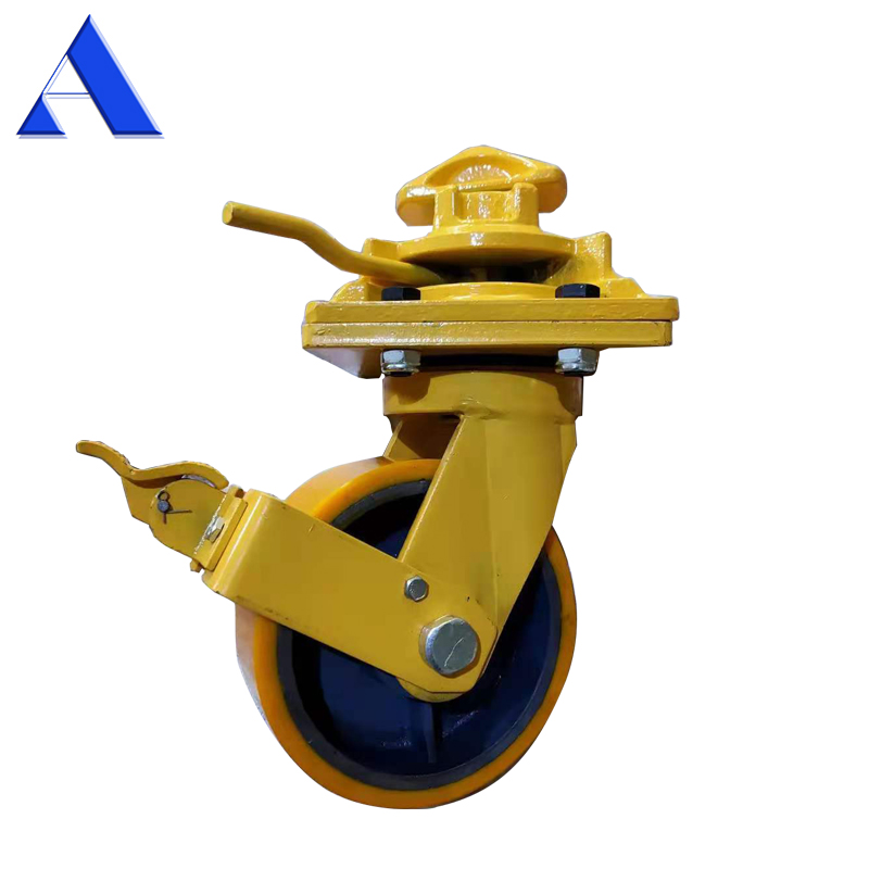 16Ton 32 Ton Steel Roll Trolley Shipping Container Moving Dolly with Three-wheel Structure and Customizable OEM Support