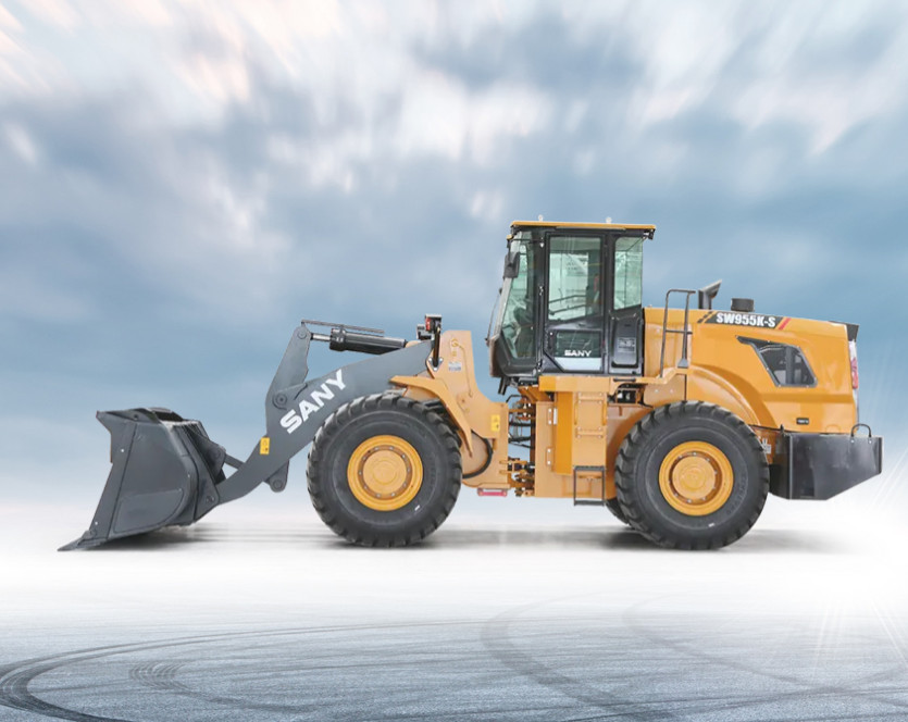 3ton 5ton And 7ton Wheel Loader SW955K-S SW978K1 Bucket capacity 2.8m³