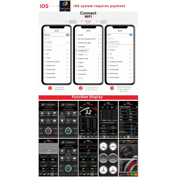 OBD2 WIFI Ipad Car Scanner / Automotive Diagnostic Tools For Ipad