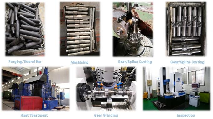 20CrMnTi Spiral Bevel Gear Shaft to Achieve Efficient Power Transmission 0